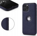 ETUI SKÓRZANE ELEGANCKIE DO IPHONE 12 PRO MAX PREMIUM EKO-SKÓRA - GRANATOWY
