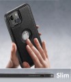 ETUI SKÓRZANE ELEGANCKIE DO IPHONE 13 MINI PREMIUM EKO-SKÓRA - CZARNY