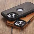 ETUI SKÓRZANE ELEGANCKIE DO IPHONE 13 PRO MAX PREMIUM EKO-SKÓRA - CZARNY