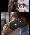 ETUI SKÓRZANE ELEGANCKIE DO IPHONE 14 PRO PREMIUM EKO-SKÓRA - CZARNY