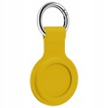 ETUI SILIKONOWE DO APPLE AIRTAG CASE NA LOKALIZATOR BRELOCZEK - ŻÓŁTE