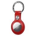 ETUI SKÓRZANE DO APPLE AIRTAG BRELOCZEK CASE NA LOKALIZATOR - CZERWONE