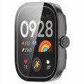 ETUI OCHRONNE + SZKŁO HARTOWANE 2W1 DO XIAOMI REDMI WATCH 4 - BEZBARWNE