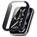 ETUI OCHRONNE + SZKŁO HARTOWANE 2W1 DO XIAOMI MI BAND 8 PRO - GRANATOWE