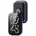 ETUI OCHRONNE + SZKŁO HARTOWANE 2W1 DO XIAOMI MI BAND 8 PRO - GRANATOWE