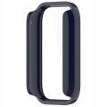ETUI OCHRONNE + SZKŁO HARTOWANE 2W1 DO XIAOMI MI BAND 8 PRO - GRANATOWE
