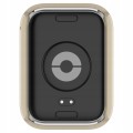 ETUI OCHRONNE + SZKŁO HARTOWANE 2W1 DO XIAOMI MI BAND 8 PRO - KREMOWE