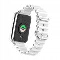 PASEK DO XIAOMI MI BAND 8 PRO / MI BAND 9 PRO WYGODNA OPASKA - BIAŁY