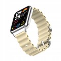 PASEK DO XIAOMI MI BAND 8 PRO / MI BAND 9 PRO WYGODNA OPASKA - BEŻOWY