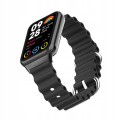 PASEK DO XIAOMI MI BAND 8 PRO / MI BAND 9 PRO WYGODNA OPASKA - CZARNY