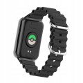 PASEK DO XIAOMI MI BAND 8 PRO / MI BAND 9 PRO WYGODNA OPASKA - CZARNY