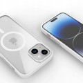 ETUI DO IPHONE 15 PRZEŹROCZYSTE MAGNETYCZNE DO MAGSAFE | BIAŁY