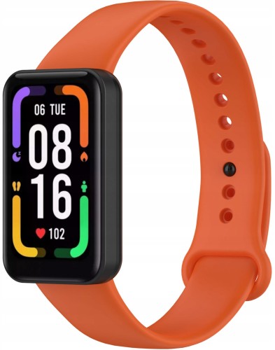 PASEK DO XIAOMI REDMI SMART BAND PRO WYGODNA OPASKA - POMARAŃCZOWY