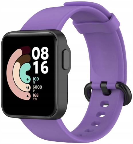 PASEK DO XIAOMI MI WATCH LITE MOCNA OPASKA DO SMARTWATCHA - FIOLETOWY