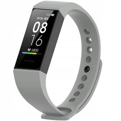 PASEK OPASKA SILIKONOWA DO XIAOMI MI BAND 4C - GRAY