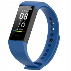 PASEK OPASKA SILIKONOWA DO XIAOMI MI BAND 4C - BLUE