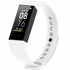 PASEK OPASKA SILIKONOWA DO XIAOMI MI BAND 4C - WHITE