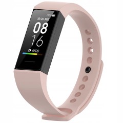 PASEK OPASKA SILIKONOWA DO XIAOMI MI BAND 4C - PINK SAND