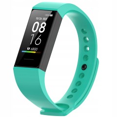 PASEK OPASKA SILIKONOWA DO XIAOMI MI BAND 4C - TURQUOISE