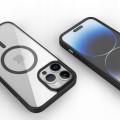 ETUI DO IPHONE 13 PRO MAX PRZEŹROCZYSTE MAGNETYCZNE DO MAGSAFE | CZARNY