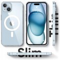 Etui RabbitMob do iPhone 15 do MagSafe Clear Case Wzmacniane Magnetyczne