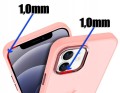ETUI MATOWE Z RAMKĄ NA APARAT DO IPHONE 11