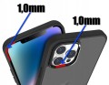 ETUI MATOWE Z RAMKĄ NA APARAT DO IPHONE 13 PRO MAX