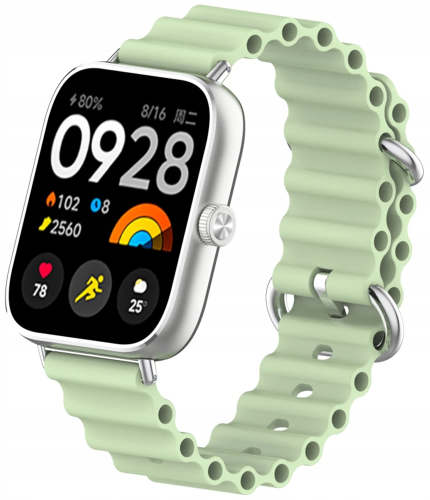 PASEK DO XIAOMI REDMI WATCH 4/5/6  OPASKA DO SMARTWATCHA - MIĘTOWY