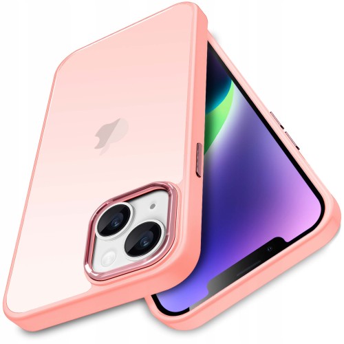 ETUI MATOWE Z RAMKĄ NA APARAT DO IPHONE 14
