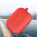 ETUI SILIKONOWE DO APPLE AIRPODS PRO 2 COVER CASE KARABIŃCZYK - CZERWONE