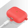 ETUI SILIKONOWE DO APPLE AIRPODS PRO 2 COVER CASE KARABIŃCZYK - CZERWONE