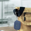 ETUI SILIKONOWE DO APPLE AIRPODS PRO 2 COVER CASE KARABIŃCZYK - GRANATOWE