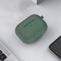ETUI SILIKONOWE DO APPLE AIRPODS PRO 2 COVER CASE KARABIŃCZYK - OLIWKOWE