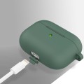 ETUI SILIKONOWE DO APPLE AIRPODS PRO 2 COVER CASE KARABIŃCZYK - OLIWKOWE