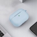 ETUI SILIKONOWE DO APPLE AIRPODS PRO 2 COVER CASE KARABIŃCZYK - JASNO NIEBIESKIE