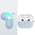 ETUI SILIKONOWE DO APPLE AIRPODS PRO 2 COVER CASE KARABIŃCZYK - JASNO NIEBIESKIE