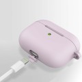 ETUI SILIKONOWE DO APPLE AIRPODS PRO 2 COVER CASE KARABIŃCZYK - FIOLETOWE