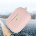 ETUI SILIKONOWE DO APPLE AIRPODS PRO 2 COVER CASE KARABIŃCZYK - JASNO RÓŻOWE
