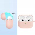 ETUI SILIKONOWE DO APPLE AIRPODS PRO 2 COVER CASE KARABIŃCZYK - JASNO RÓŻOWE