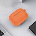 ETUI SILIKONOWE DO APPLE AIRPODS PRO 2 COVER CASE KARABIŃCZYK - POMARAŃCZOWE