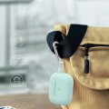 ETUI SILIKONOWE DO APPLE AIRPODS PRO 2 COVER CASE KARABIŃCZYK - JASNO ZIELONE