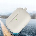 ETUI SILIKONOWE DO APPLE AIRPODS PRO 2 COVER CASE KARABIŃCZYK - BEŻOWE