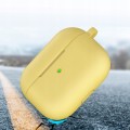 ETUI SILIKONOWE DO APPLE AIRPODS PRO 1 COVER CASE KARABIŃCZYK - YELLOW