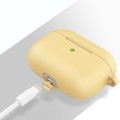 ETUI SILIKONOWE DO APPLE AIRPODS PRO 1 COVER CASE KARABIŃCZYK - YELLOW
