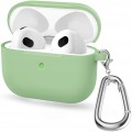 ETUI SILIKONOWE DO APPLE AIRPODS PRO 1 COVER CASE KARABIŃCZYK - MINT