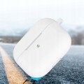 ETUI SILIKONOWE DO APPLE AIRPODS PRO 1 COVER CASE KARABIŃCZYK - WHITE