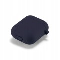 ETUI SILIKONOWE DO APPLE AIRPODS 1/2 COVER CASE KARABIŃCZYK - DARK BLUE