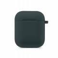 ETUI SILIKONOWE DO APPLE AIRPODS 1/2 COVER CASE KARABIŃCZYK - OLIVE GREEN