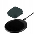 ETUI SILIKONOWE DO APPLE AIRPODS 1/2 COVER CASE KARABIŃCZYK - OLIVE GREEN