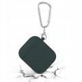 ETUI SILIKONOWE DO APPLE AIRPODS 1/2 COVER CASE KARABIŃCZYK - OLIVE GREEN